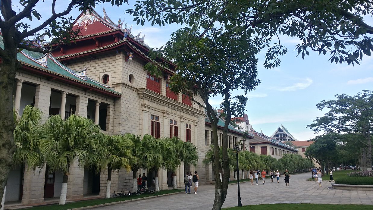 廈門大學校園一景2