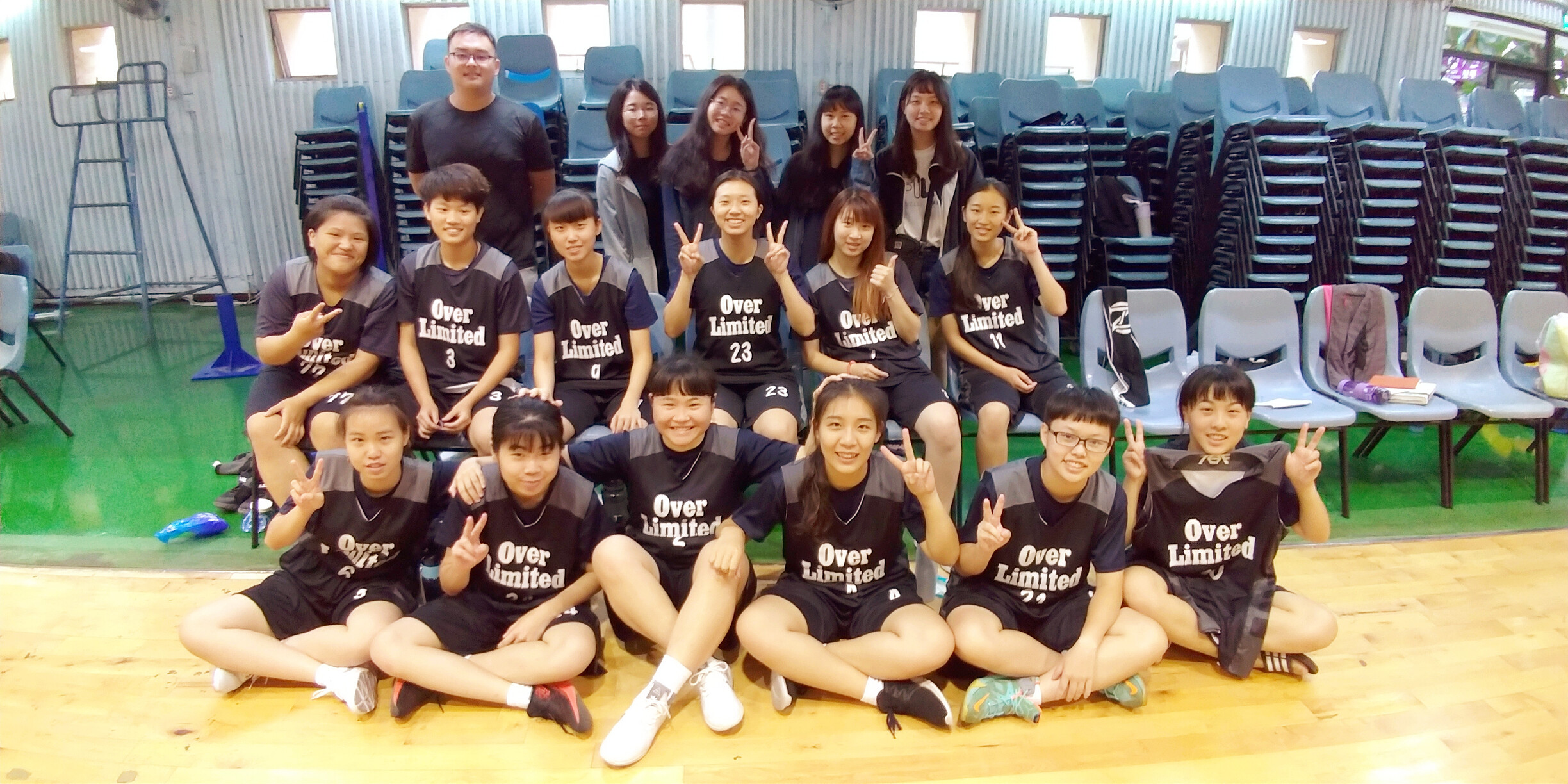 校長盃女子籃球賽第四名